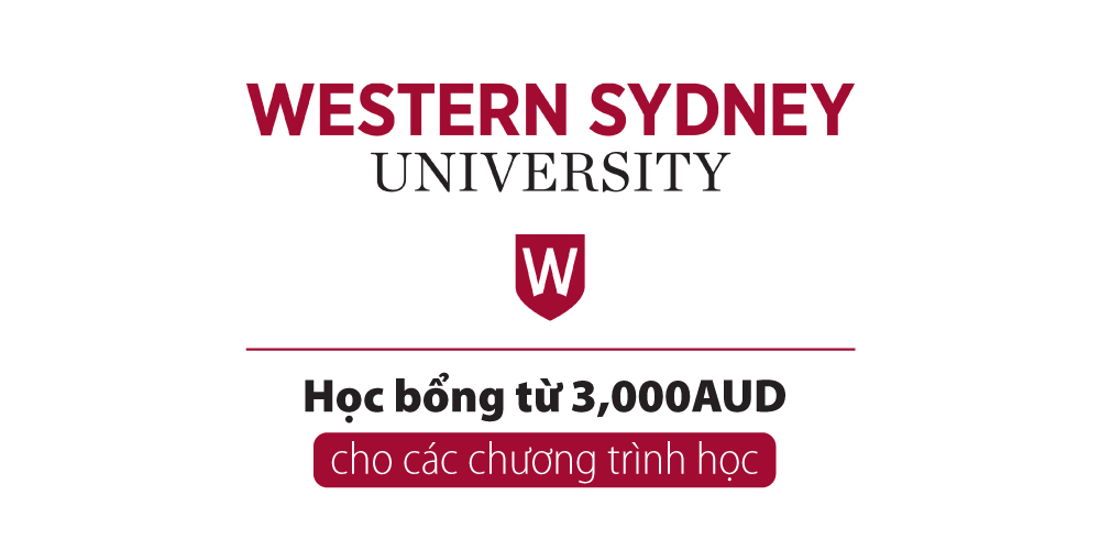 [Úc] Học bổng 2021 – Western Sydney University