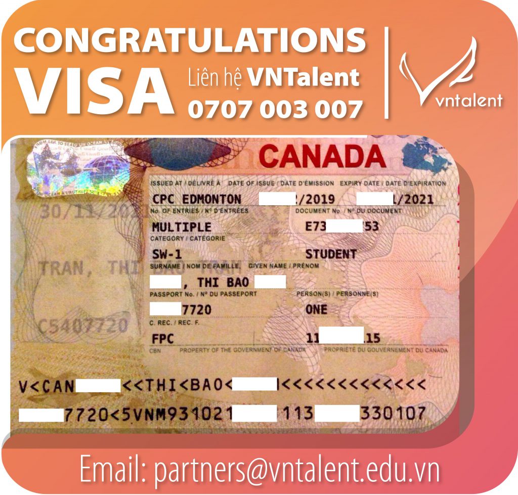 [T.T.B.T] Visa Du Học Canada - VNTalent