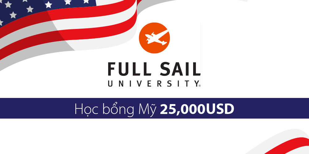 [Mỹ] Học bổng Mỹ 25,000USD từ trường danh tiếng Full Sail University