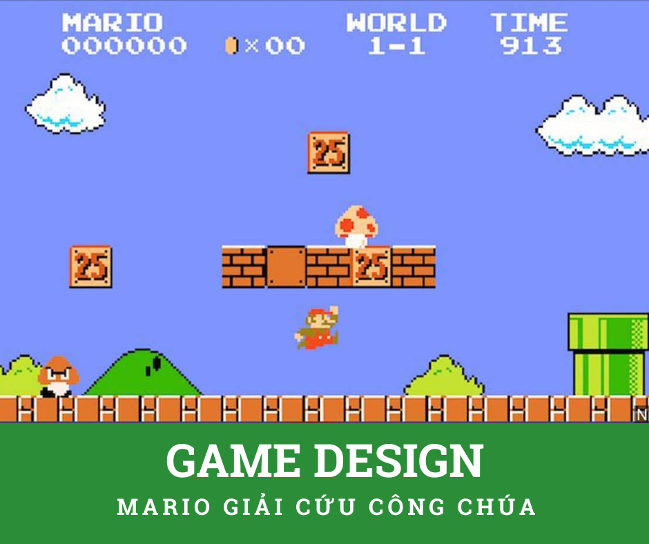 Game Design - Mario Giải Cứu Công Chúa - Vntalent
