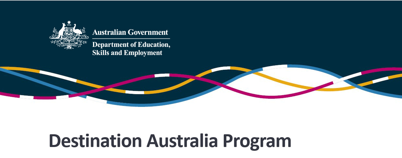 Destination Australia Program  Successful tertiary education providers for 2022